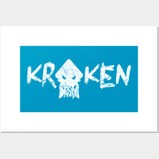 Kraken Type Posters and Art